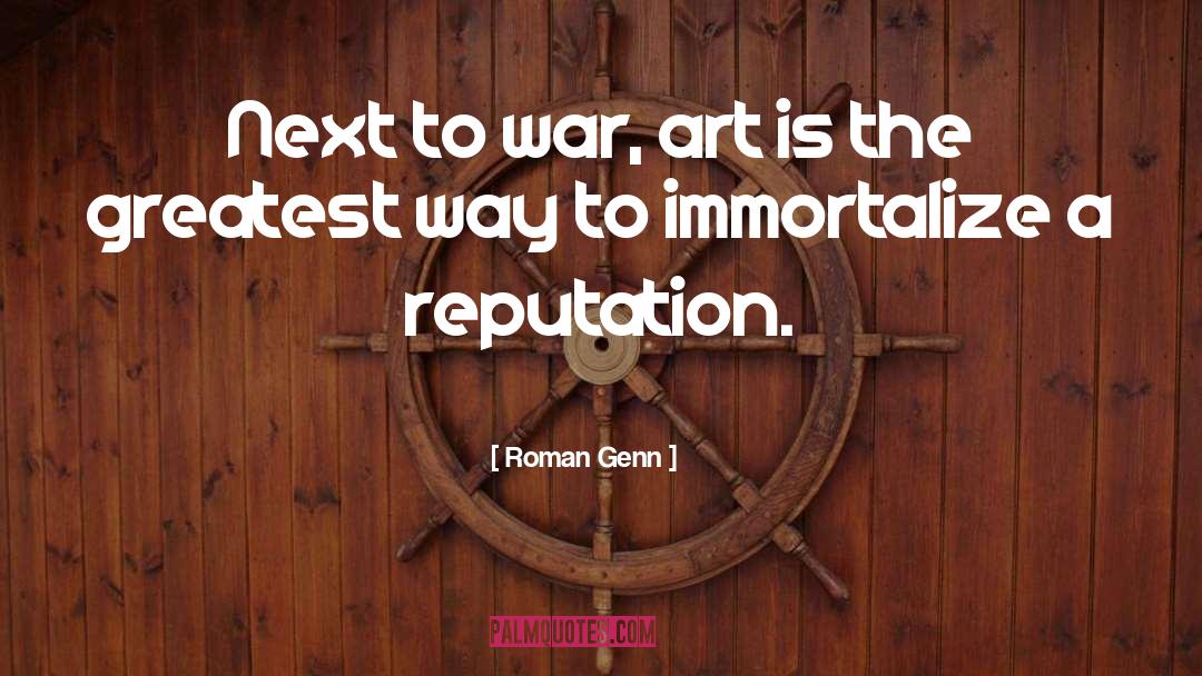 War Art quotes by Roman Genn