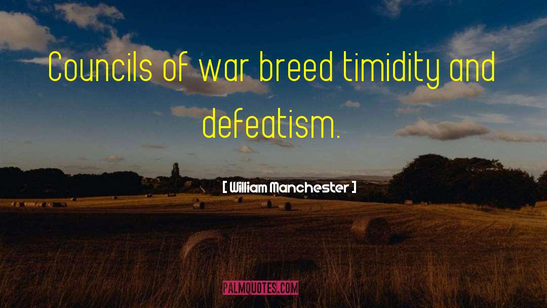 War Correspondent quotes by William Manchester