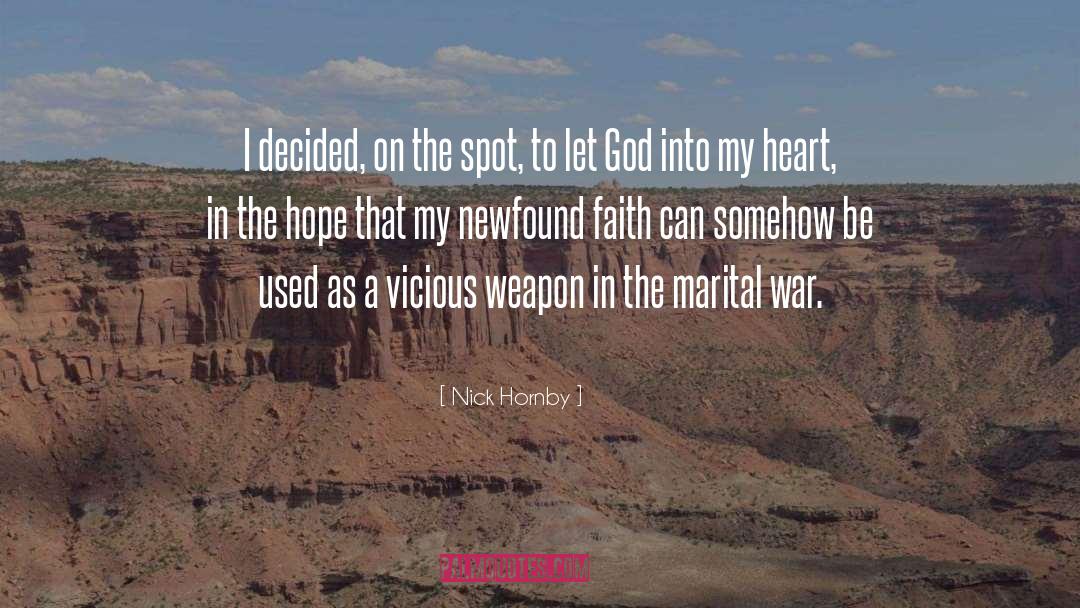 War God quotes by Nick Hornby