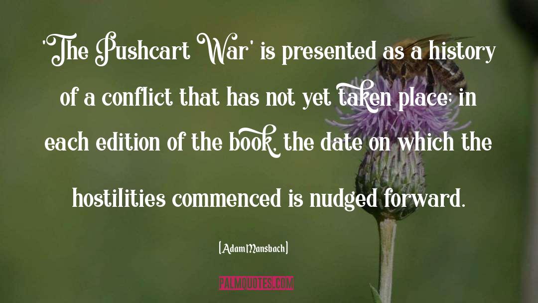 War History quotes by Adam Mansbach
