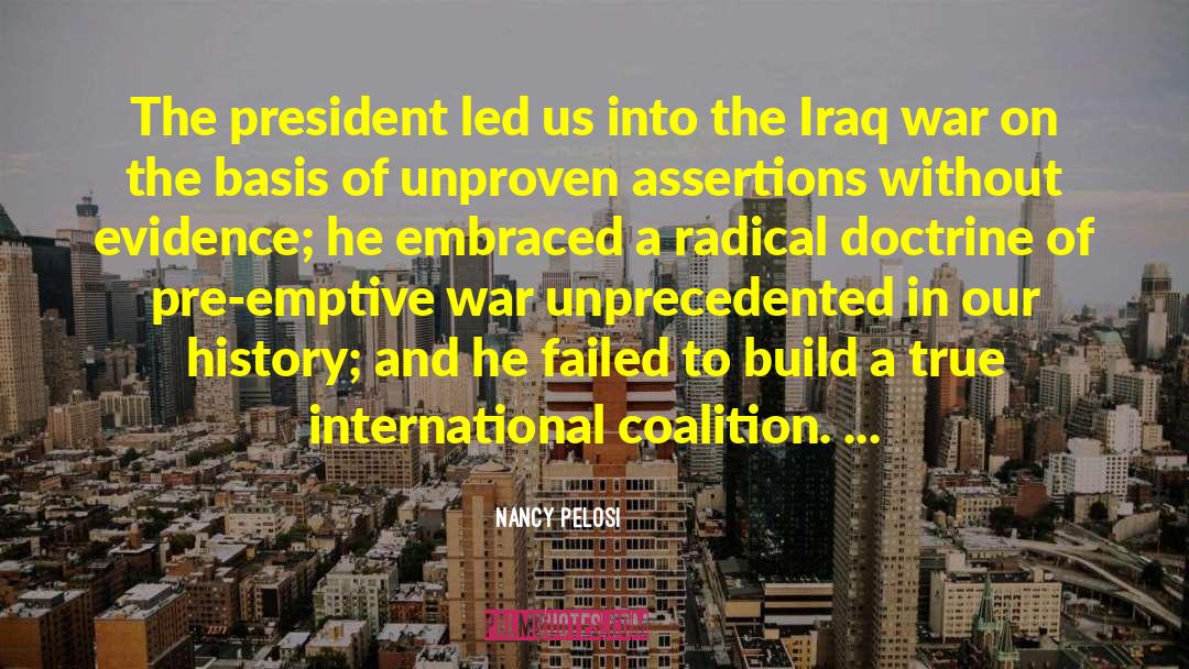 War History quotes by Nancy Pelosi