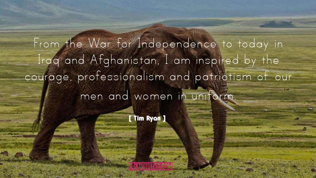 War In Afghanistan 2001 quotes by Tim Ryan