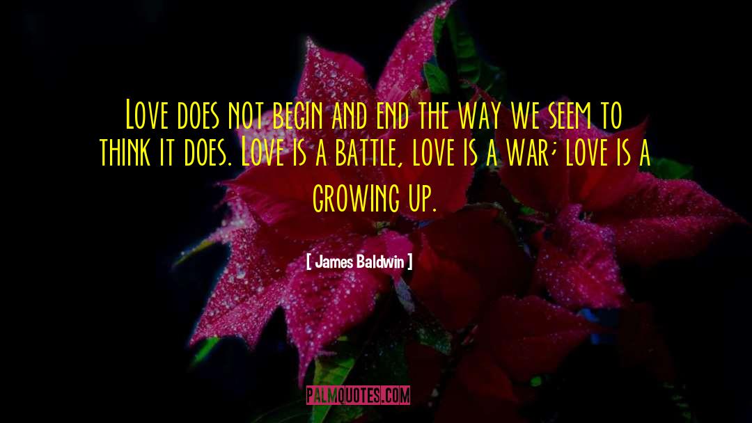 War Love quotes by James Baldwin