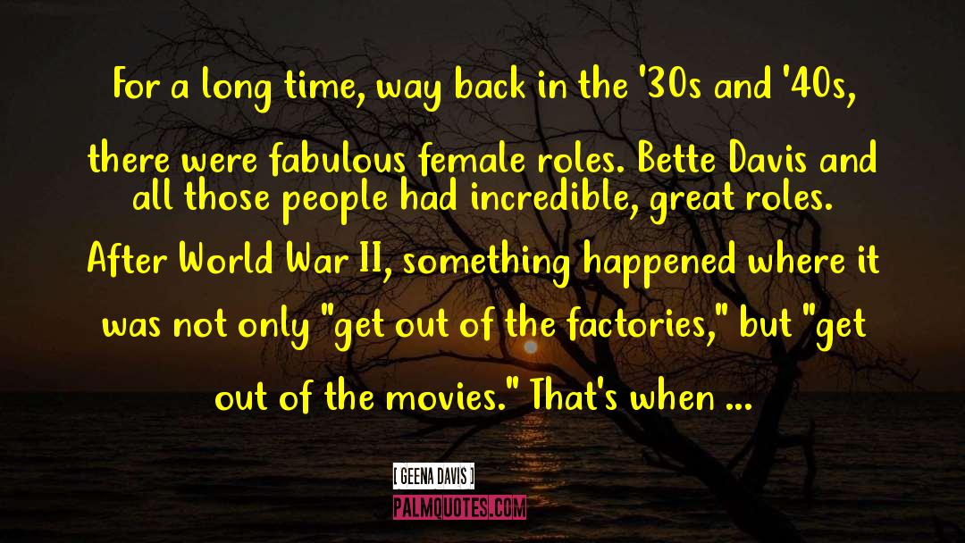 War Of The Worlds quotes by Geena Davis