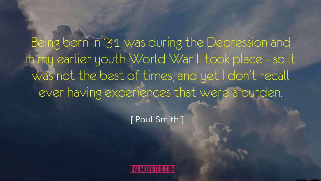 War Of The Worlds quotes by Paul Smith