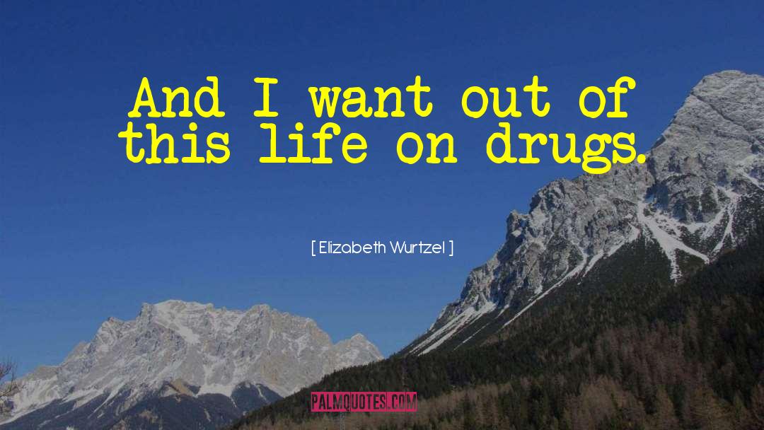 War On Drugs Drugs quotes by Elizabeth Wurtzel