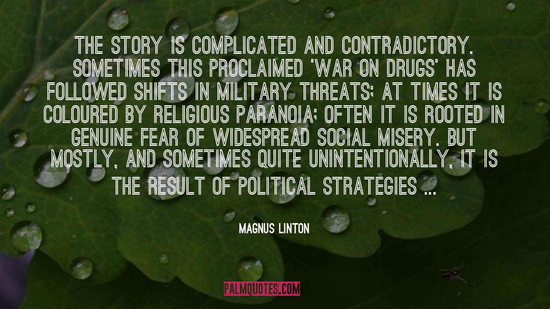 War On Drugs quotes by Magnus Linton