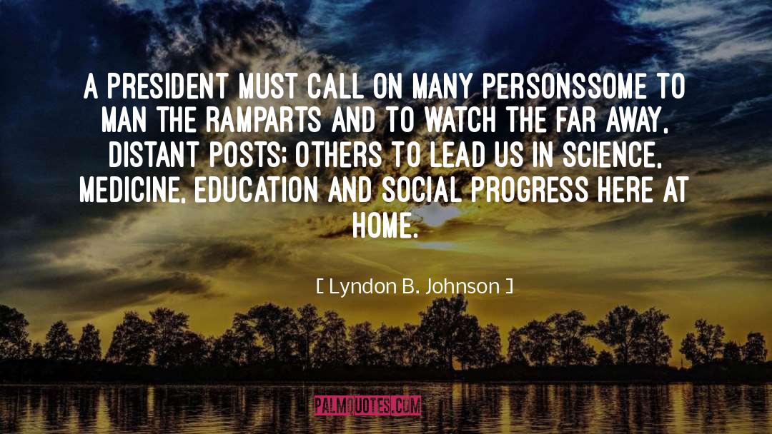 War On Science quotes by Lyndon B. Johnson