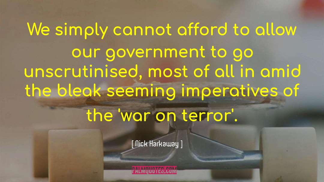War On Terror quotes by Nick Harkaway