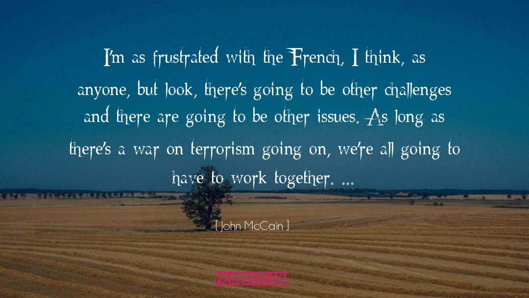 War On Terrorism quotes by John McCain