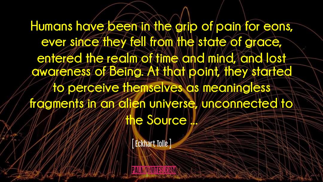 War Pain Lost quotes by Eckhart Tolle