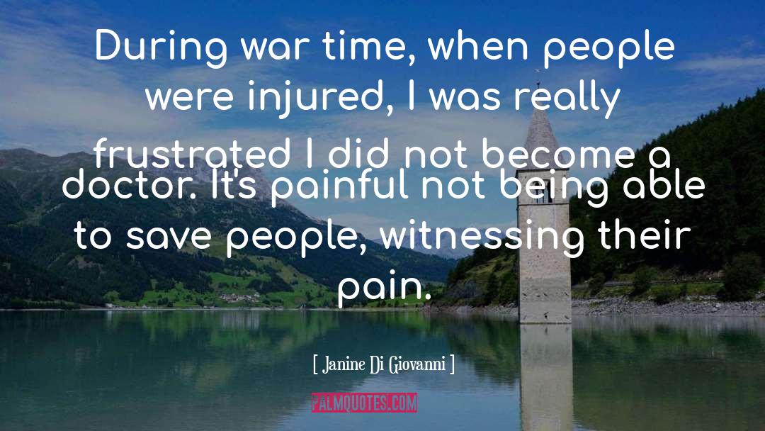 War Pain Lost quotes by Janine Di Giovanni