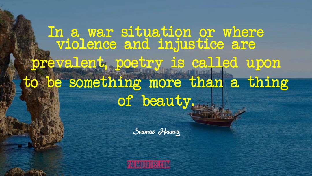 War Poetry quotes by Seamus Heaney