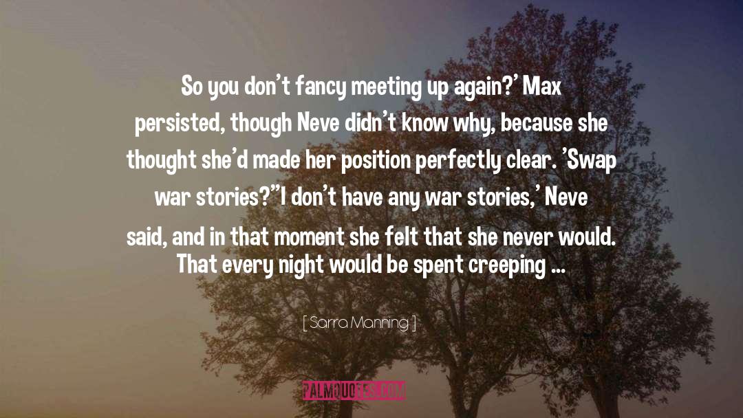 War Stories quotes by Sarra Manning