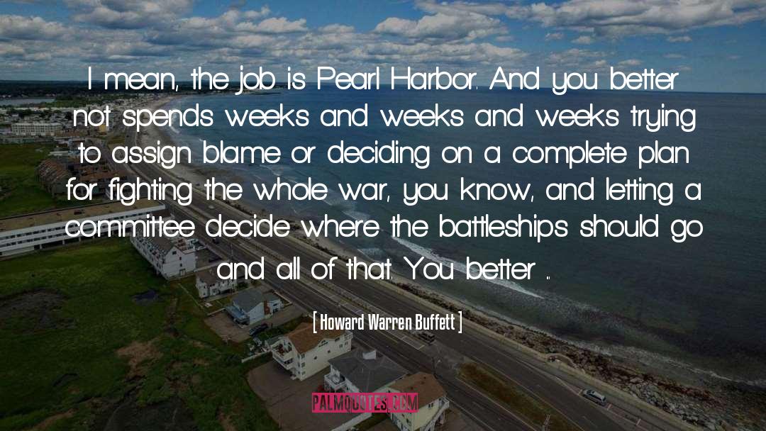 War Storm quotes by Howard Warren Buffett