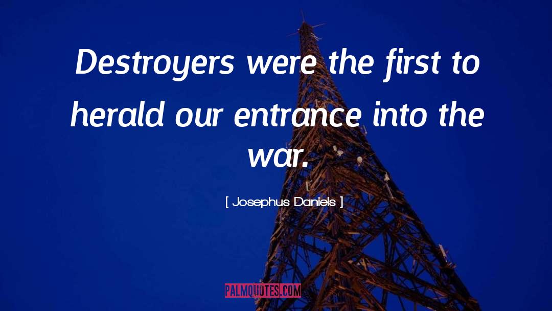 War Storm quotes by Josephus Daniels