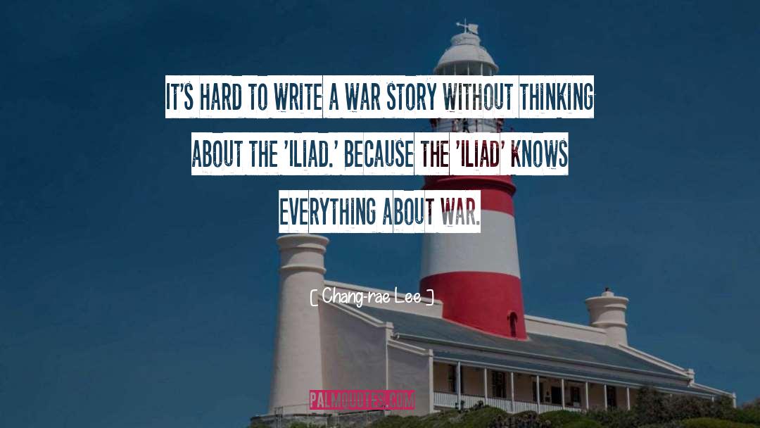 War Story quotes by Chang-rae Lee