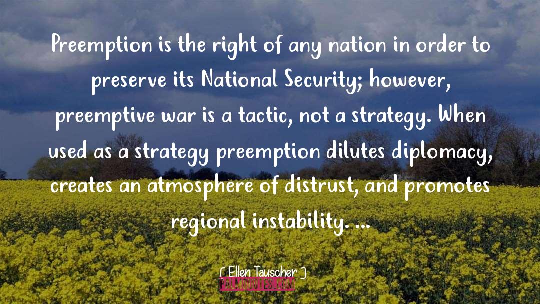 War Strategy quotes by Ellen Tauscher
