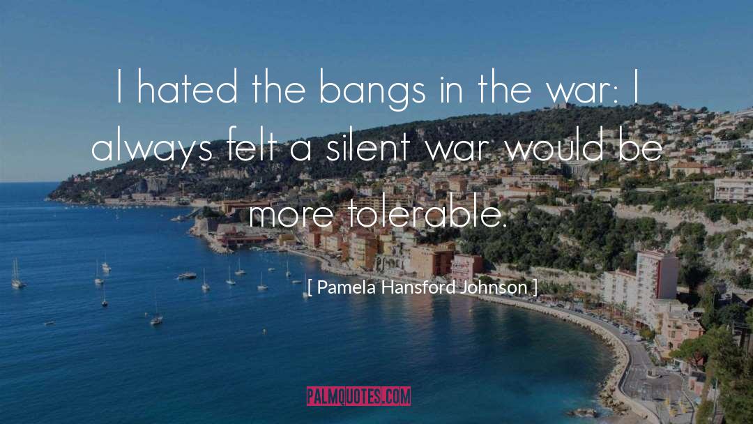 War Survivors quotes by Pamela Hansford Johnson