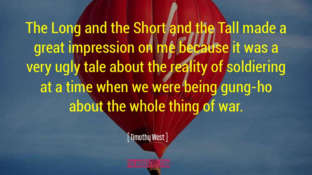 War Time quotes by Timothy West