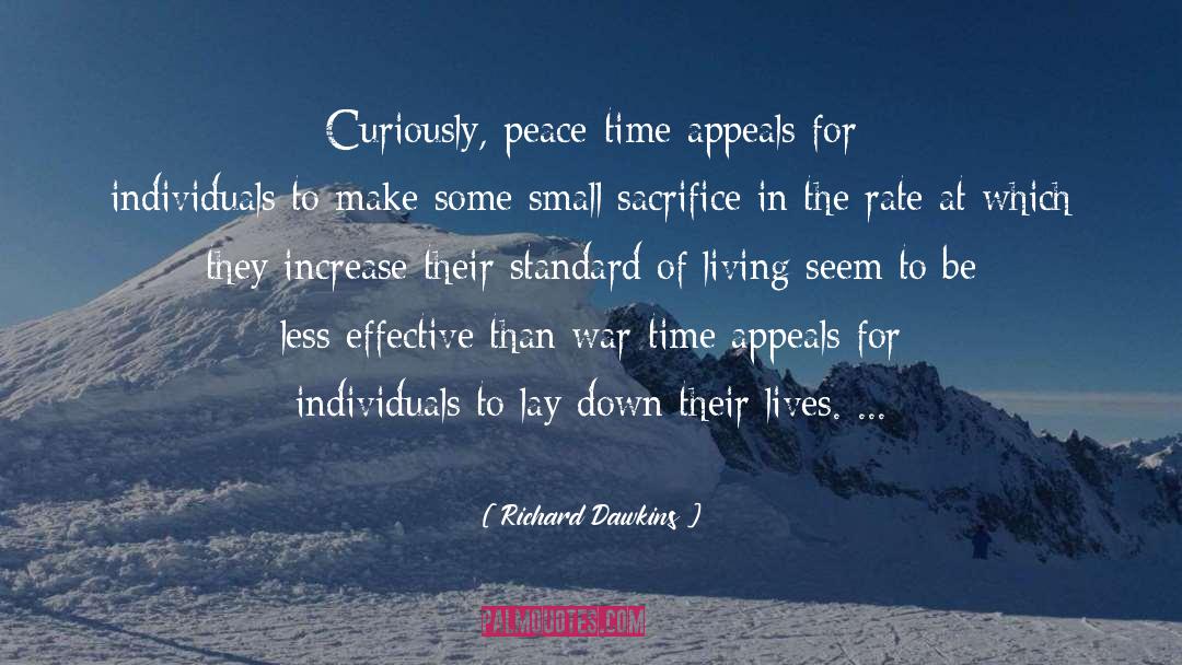 War Time quotes by Richard Dawkins