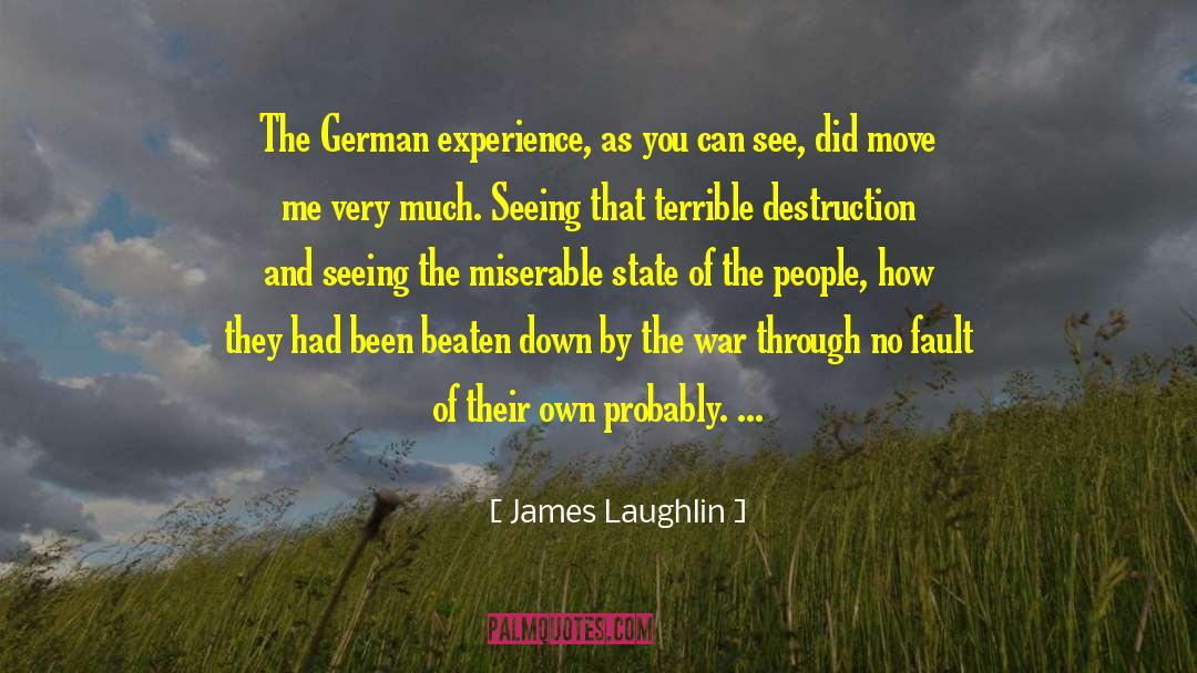 War Veteran quotes by James Laughlin