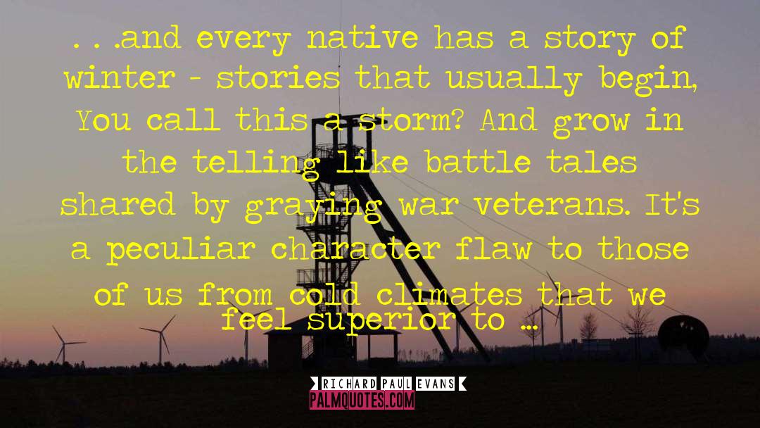 War Veterans quotes by Richard Paul Evans