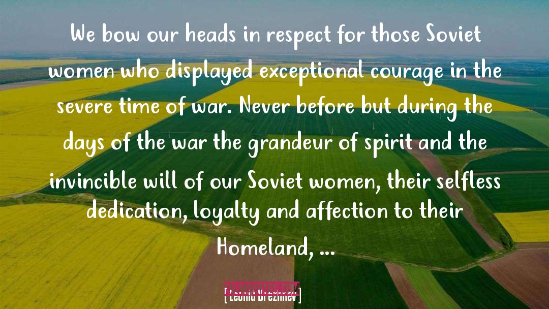 War With Spain quotes by Leonid Brezhnev