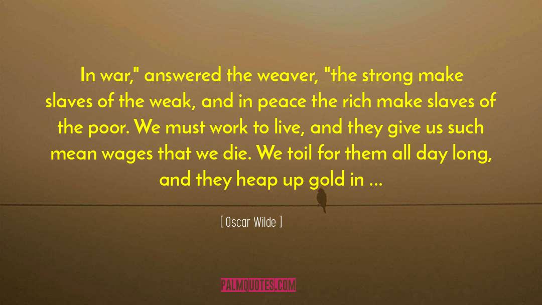 War Zone quotes by Oscar Wilde