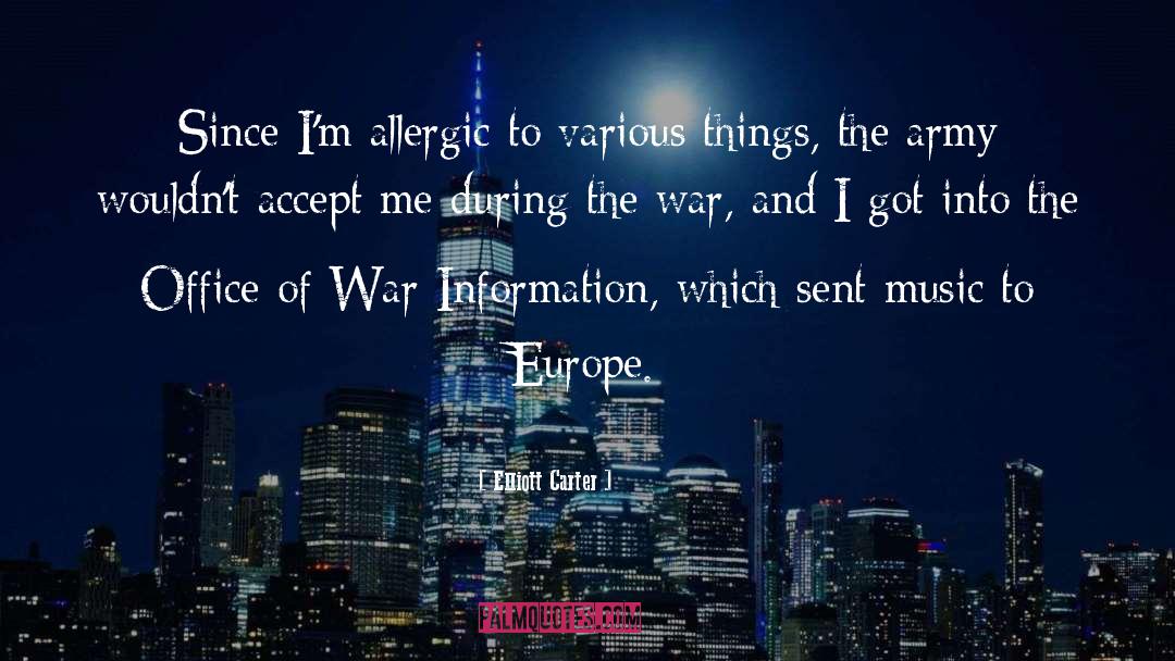 War Zone quotes by Elliott Carter