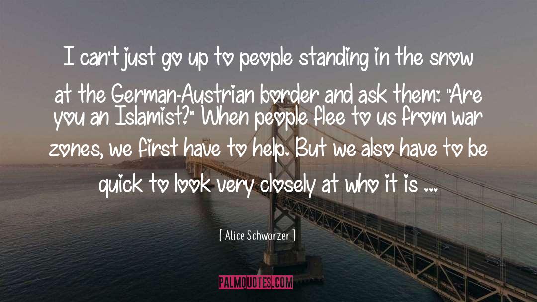 War Zones quotes by Alice Schwarzer