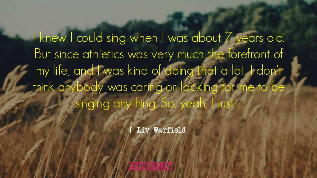 Warfield quotes by Liv Warfield