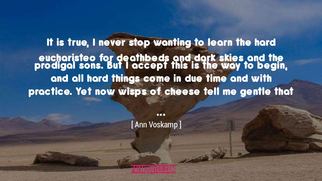 Warhols Last Supper quotes by Ann Voskamp