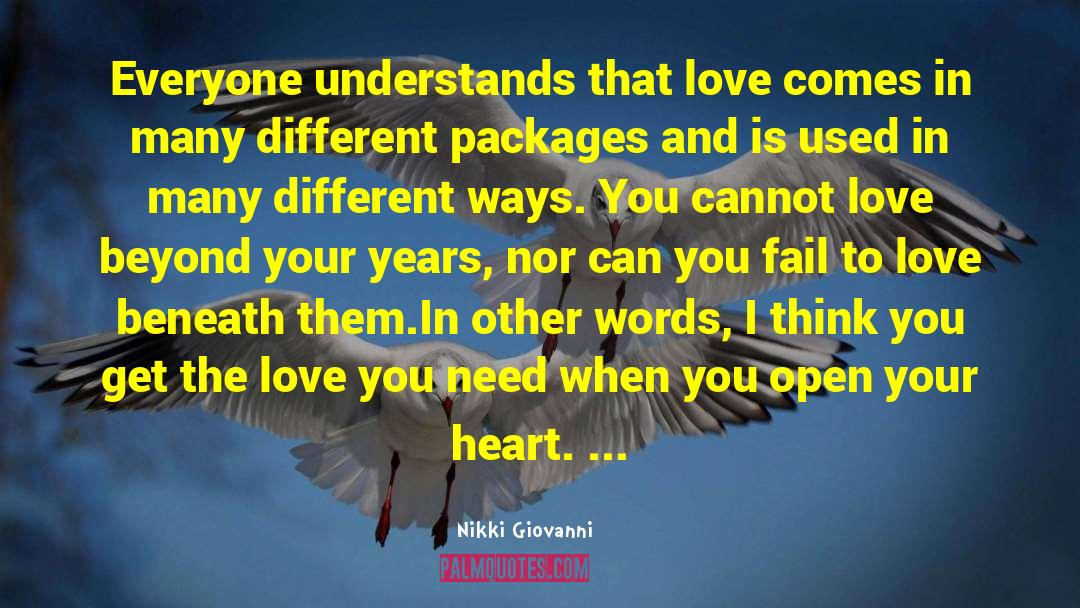 Warid Packages quotes by Nikki Giovanni