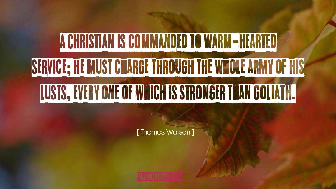 Warm quotes by Thomas Watson