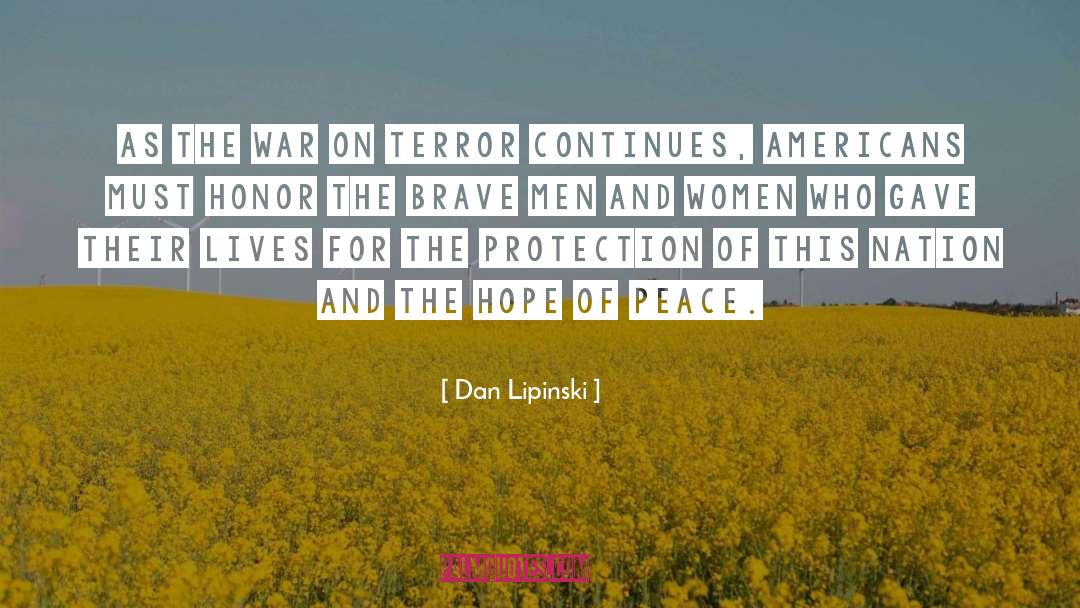 Warmonger For Honor quotes by Dan Lipinski