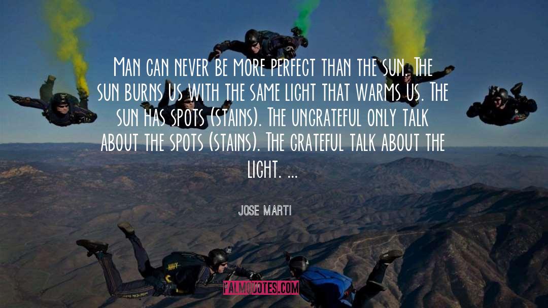 Warms quotes by Jose Marti