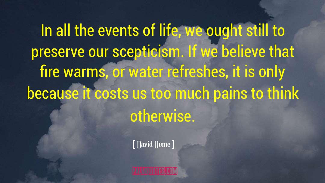 Warms quotes by David Hume