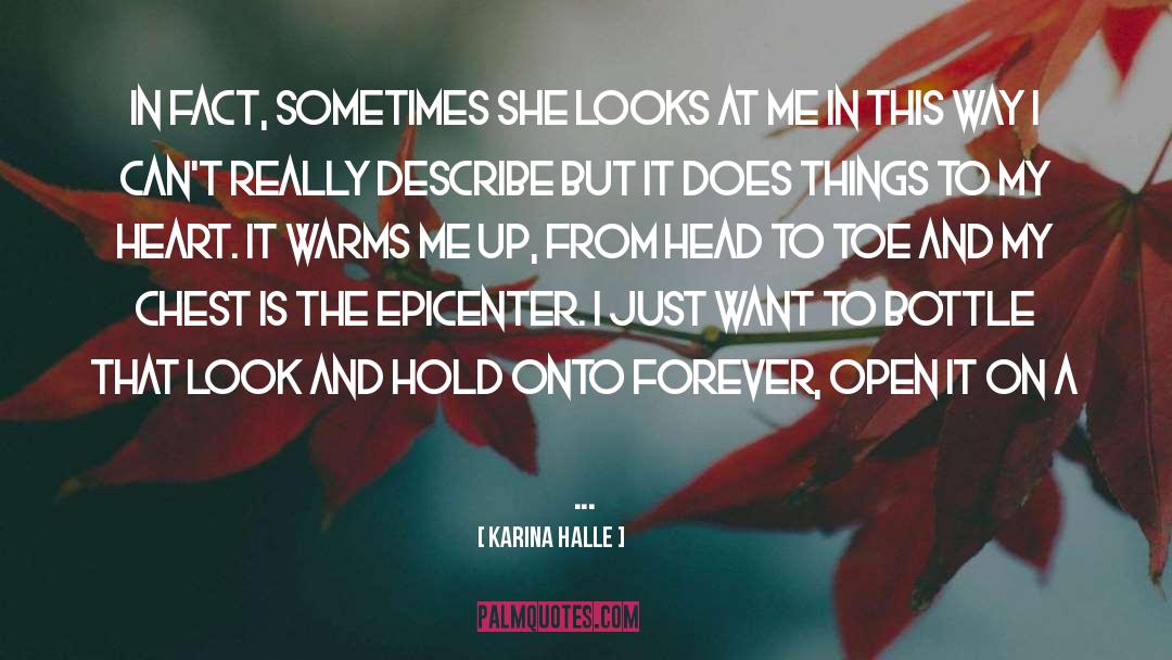 Warms quotes by Karina Halle