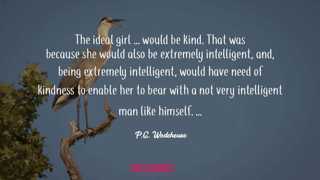 Warmth And Kindness quotes by P.G. Wodehouse