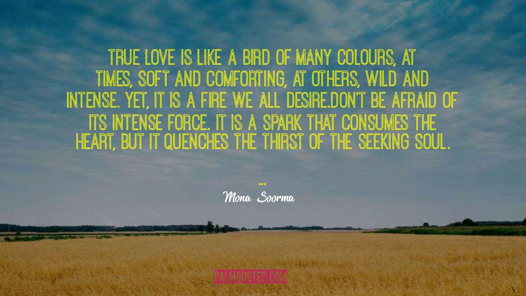 Warmth And Love quotes by Mona Soorma