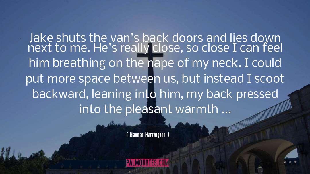 Warmth quotes by Hannah Harrington
