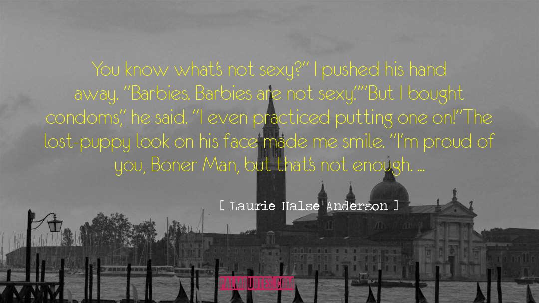 Warner Anderson quotes by Laurie Halse Anderson