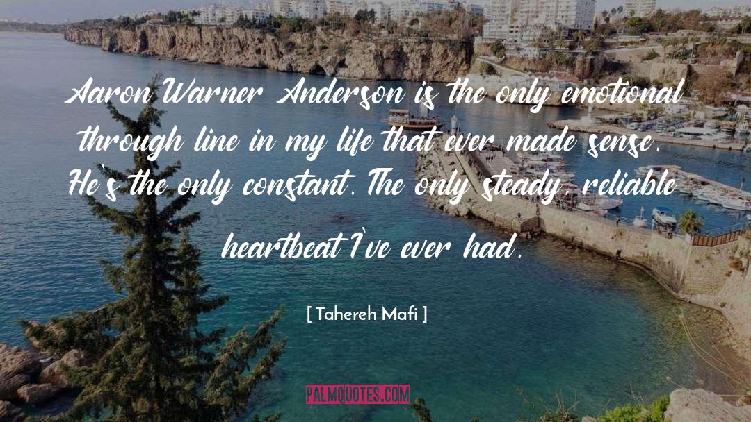 Warner Anderson quotes by Tahereh Mafi