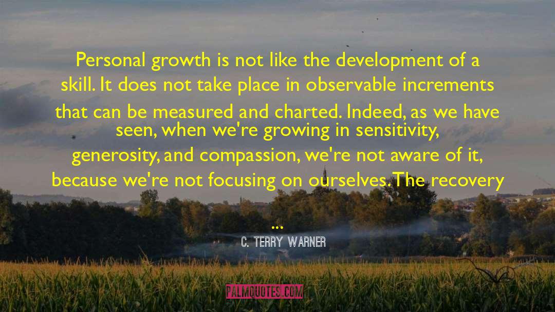 Warner quotes by C. Terry Warner