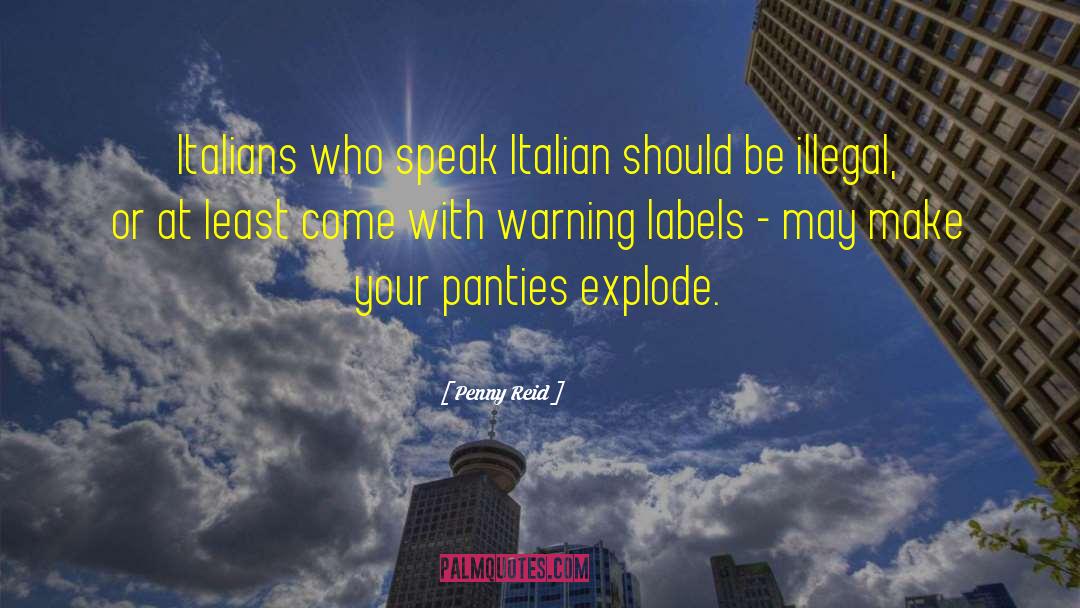 Warning Labels quotes by Penny Reid