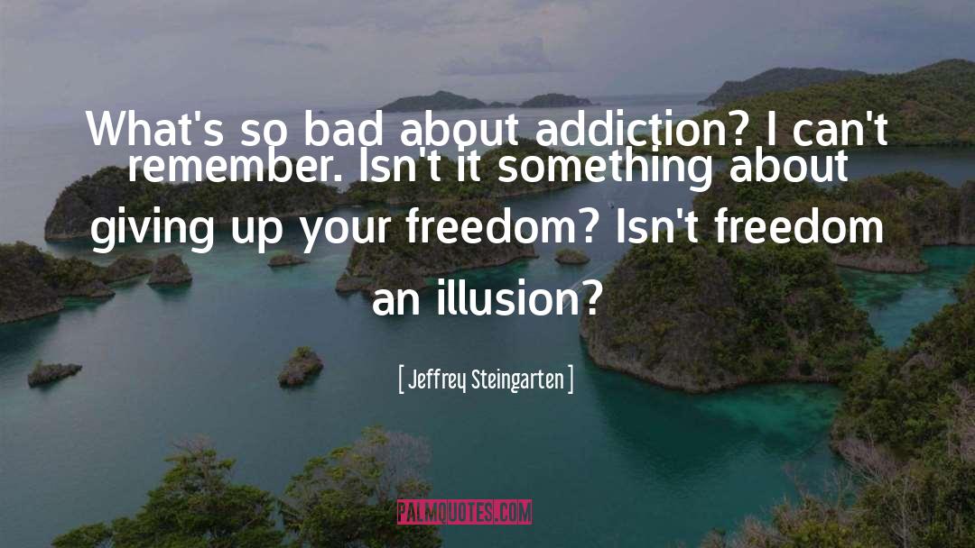 Warnings About Addiction quotes by Jeffrey Steingarten