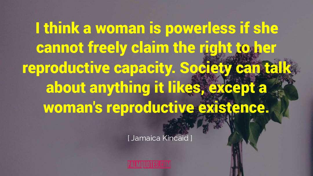 Warnings About Society quotes by Jamaica Kincaid