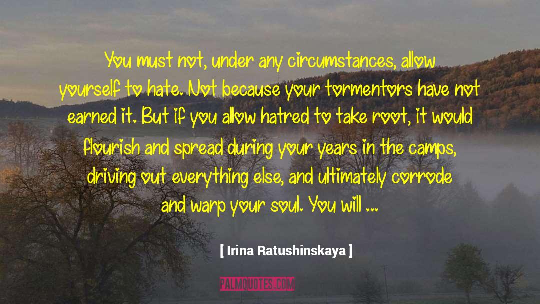 Warp quotes by Irina Ratushinskaya