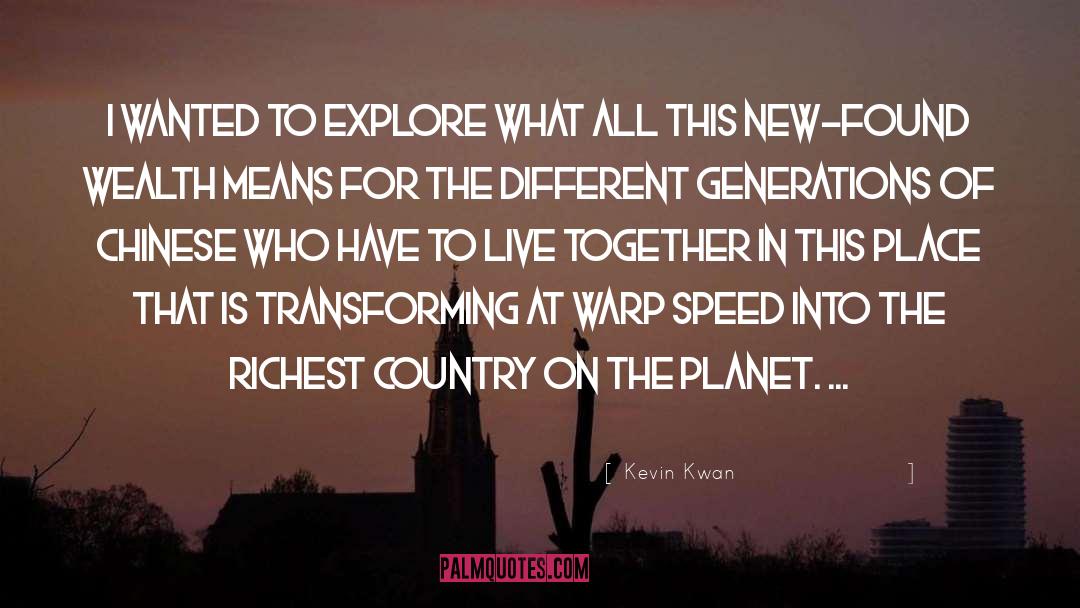 Warp quotes by Kevin Kwan